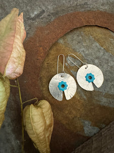 GGS Loophole Earrings ~ Blue