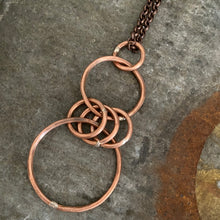 Copper Circle Pendant Pendant